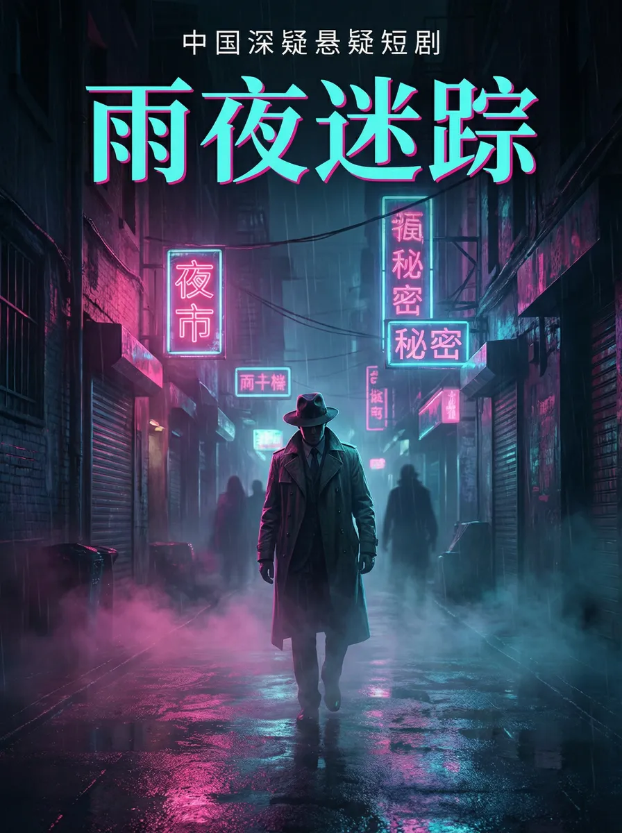 李蓉蓉 悬疑追踪短剧 - 雨夜迷踪海报